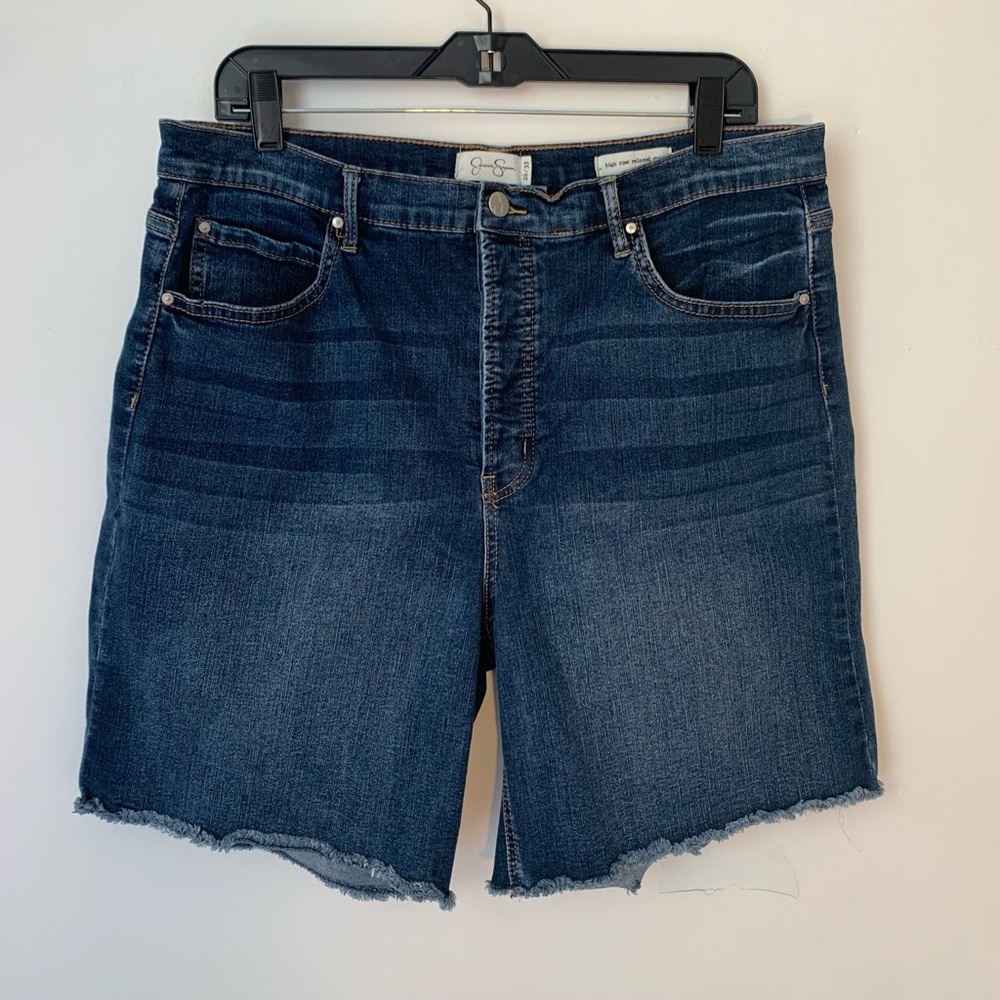 Jessica Simpson Relaxed Midi Jean Shorts 16 / 33